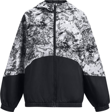 UNDER ARMOUR Mädchen Langarm Woven FZ Jacket