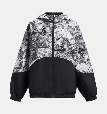 WOVEN FZ JACKET-BLK
