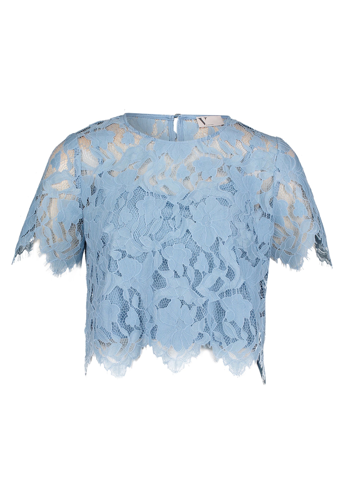 V Tops  hellblau