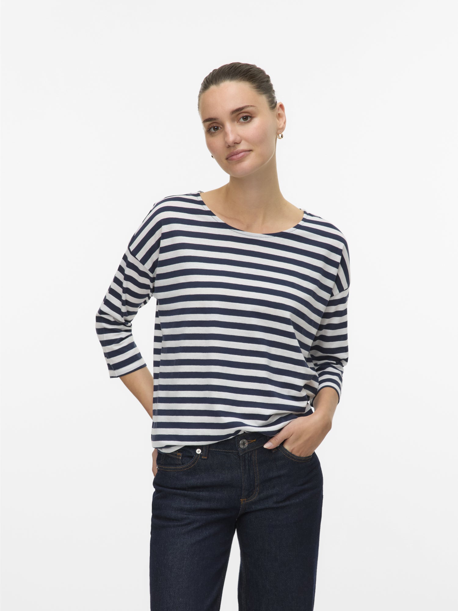 Vero Moda 3/4-Shirts  dunkelblau
