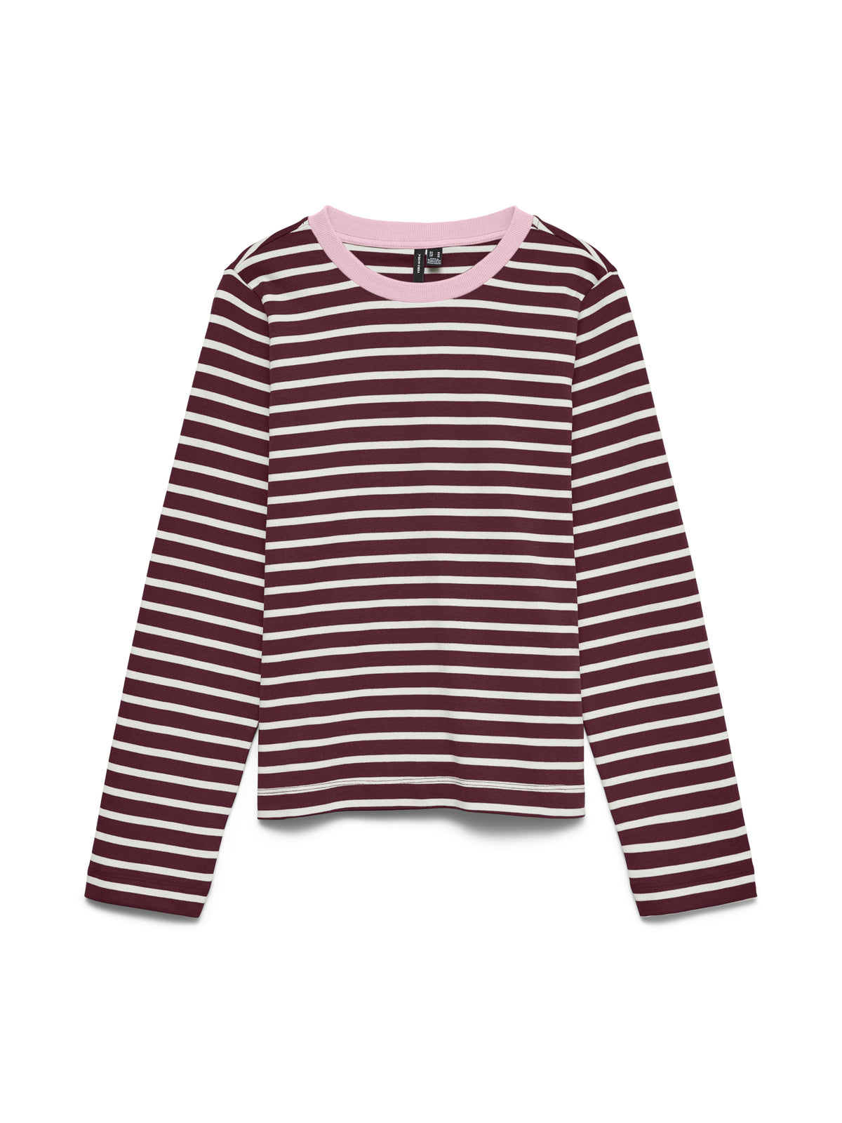 Vero Moda Langarmshirts  dunkelrot