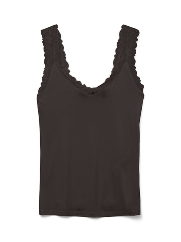 Basic-Oberteil aus Viskose-Stretch