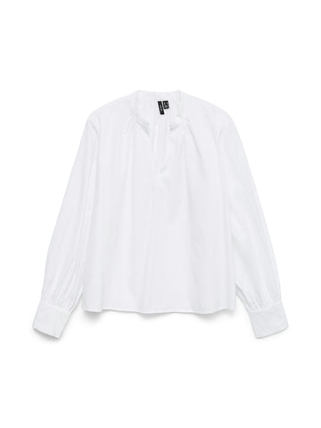 Bluse mit V-Ausschnitt