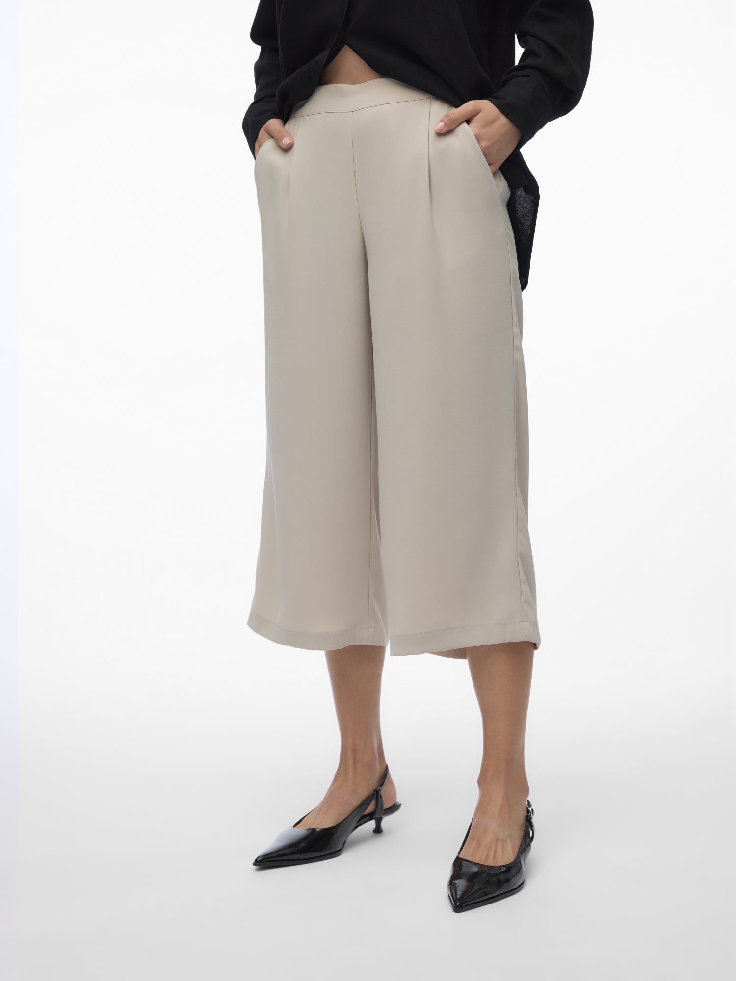 Vero Moda Businesshosen  creme