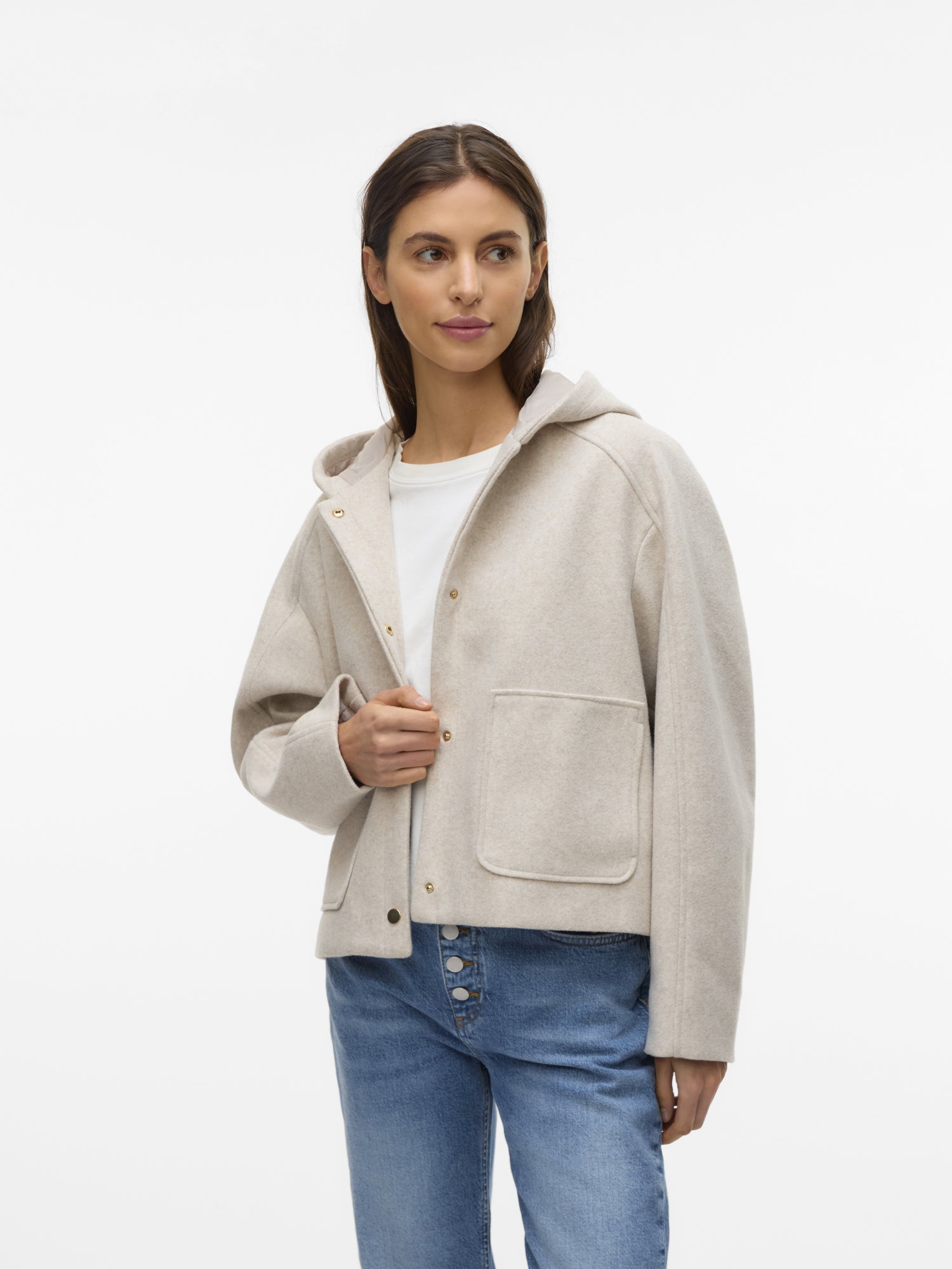 Vero Moda Leichte Jacken  beige