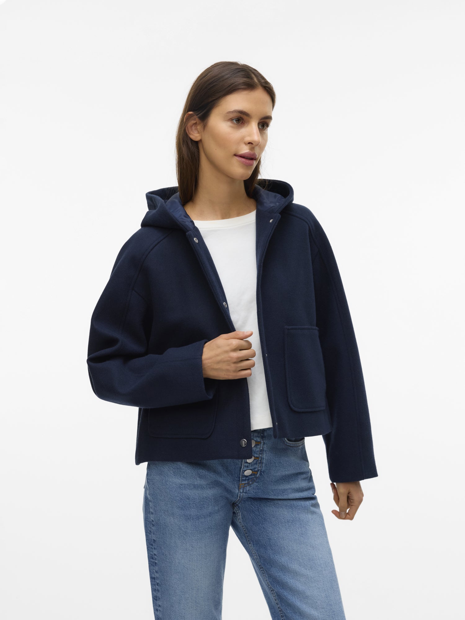 Vero Moda Leichte Jacken  dunkelblau
