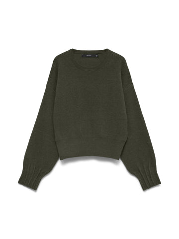 KACY Kurzer Strickpullover