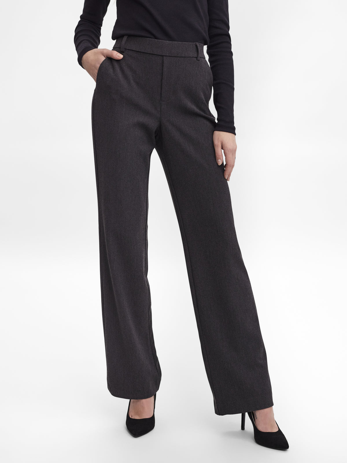 Vero Moda Businesshosen  hellgrau