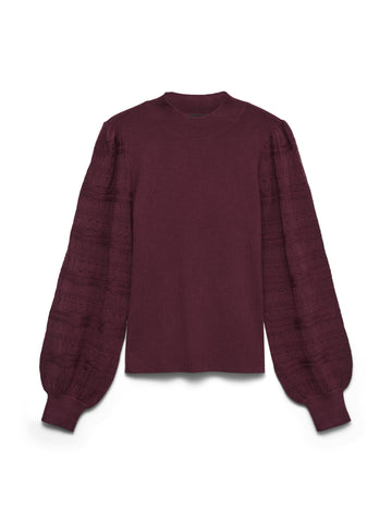 NEWLIMONE Strickpullover mit Stehkragen