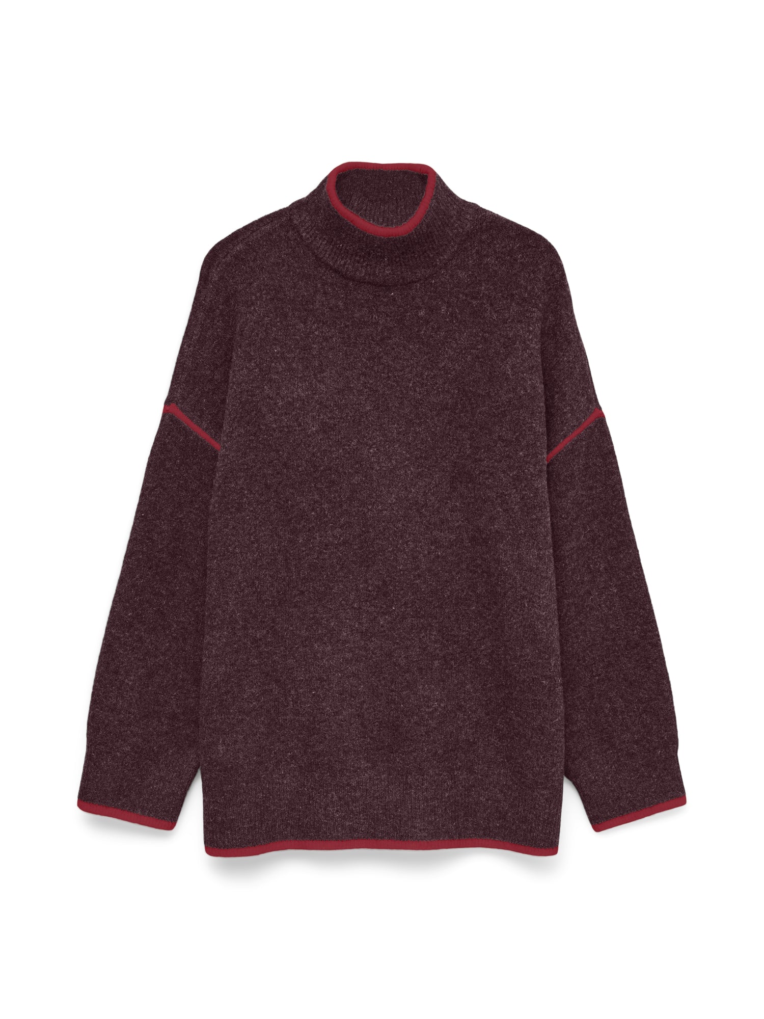 Vero Moda Pullover  dunkelrot