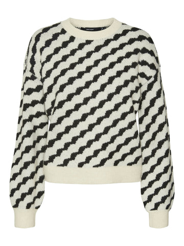 Pullover mit Rundhals-Ausschnitt
