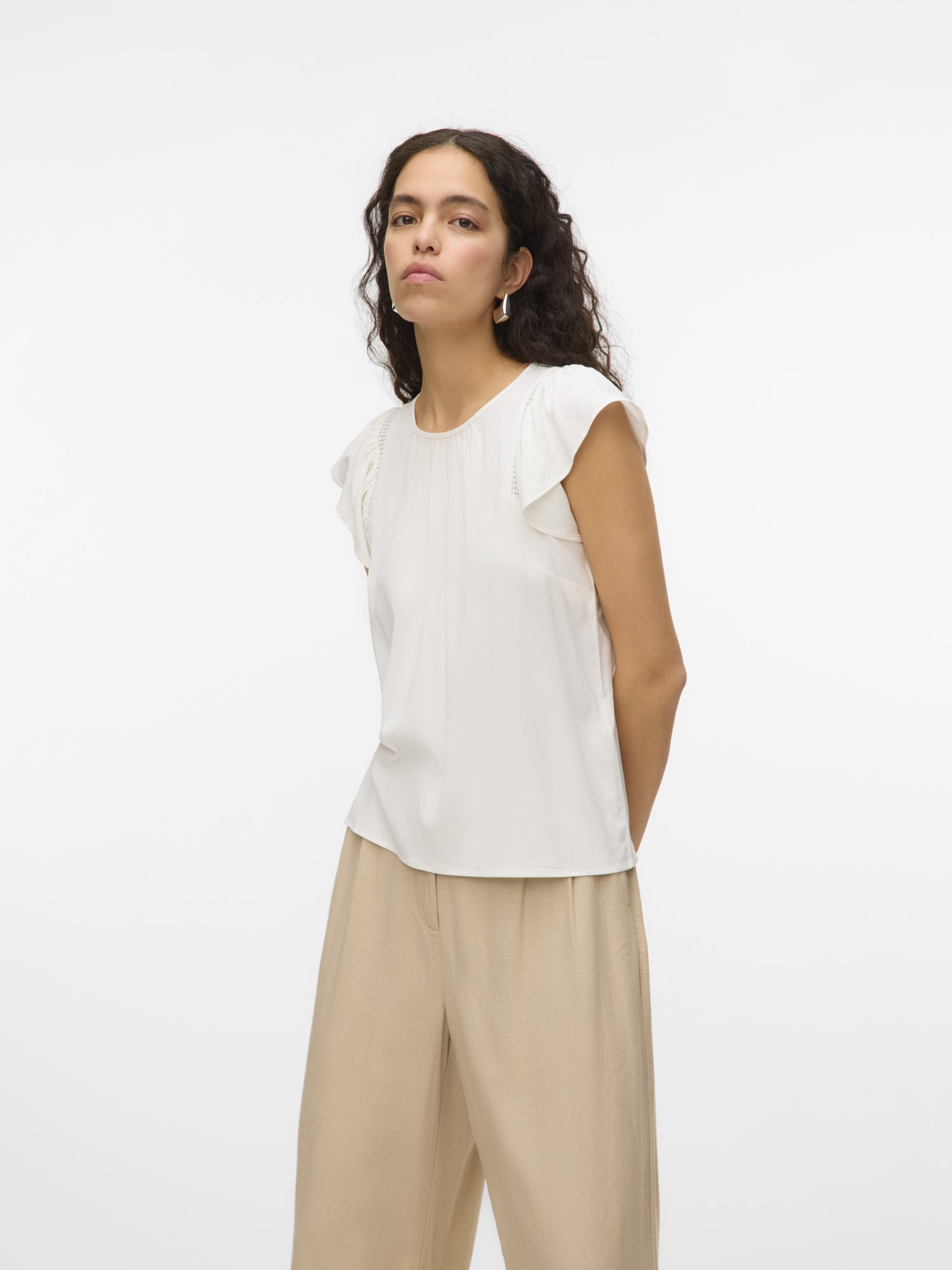 Vero Moda Blusen  weiß