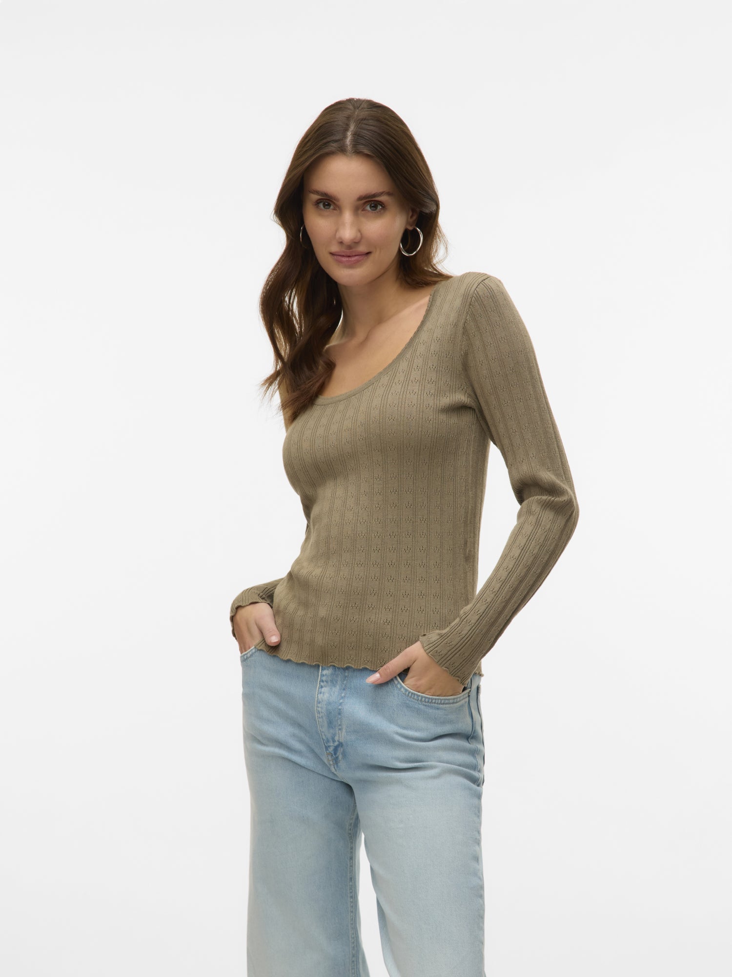 Vero Moda Pullover  oliv