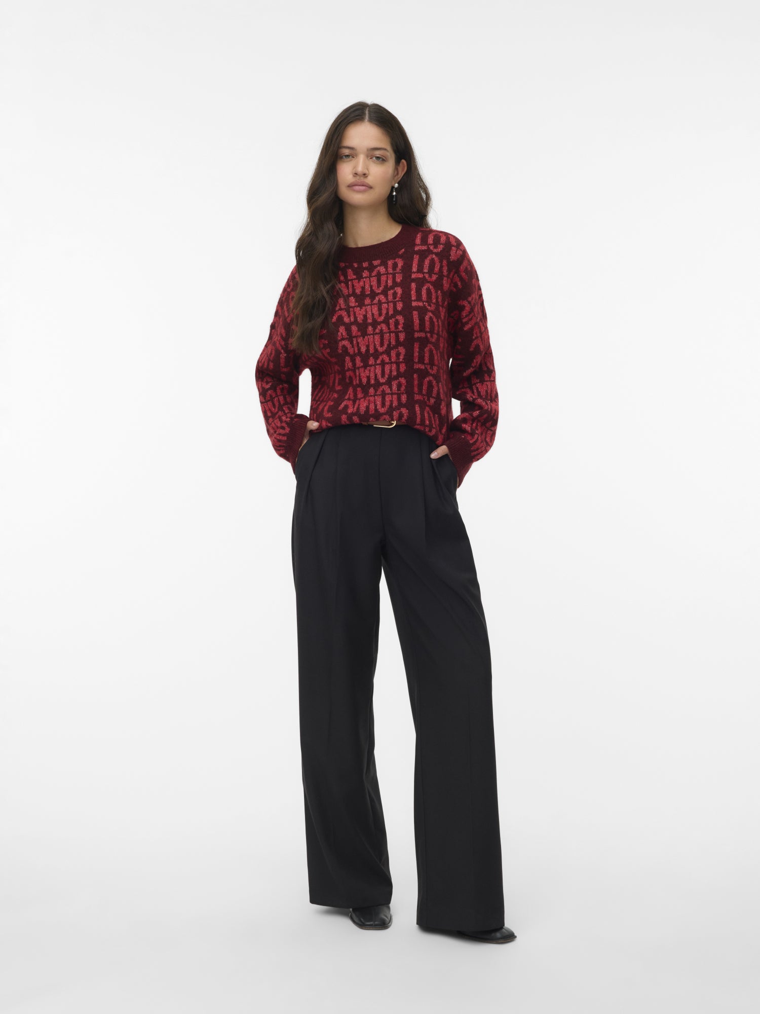 Vero Moda Pullover  bordeaux