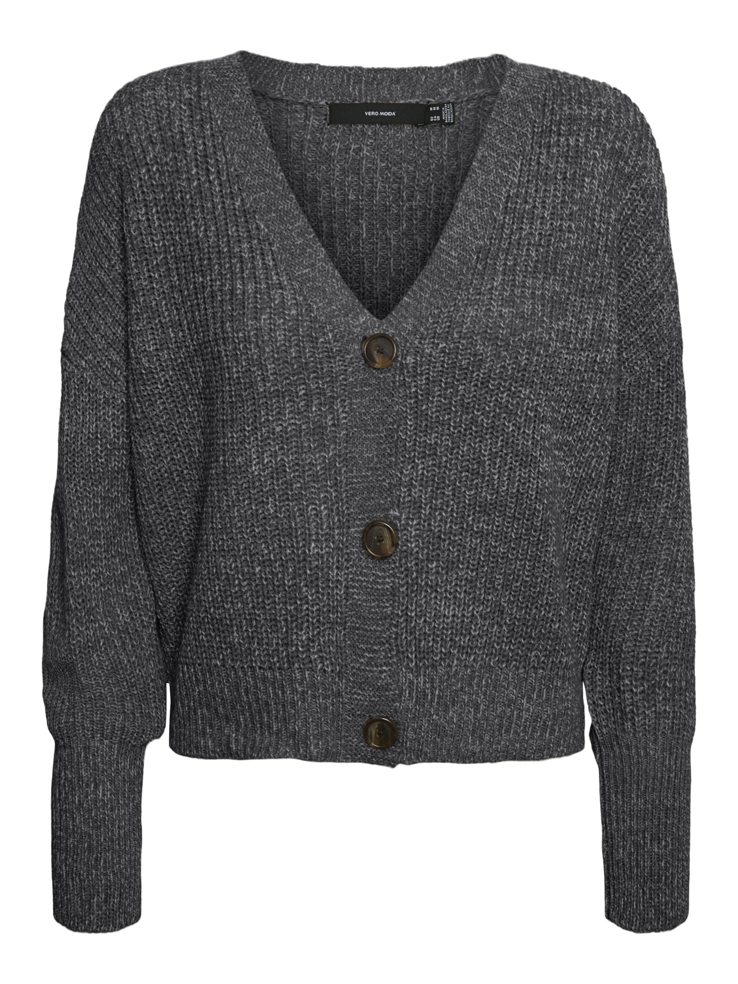 Vero Moda Strickjacken  dunkelgrau