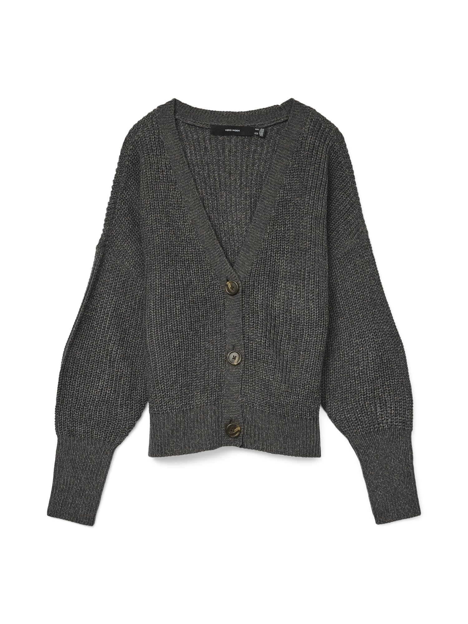 Vero Moda Strickjacken  dunkelgrau