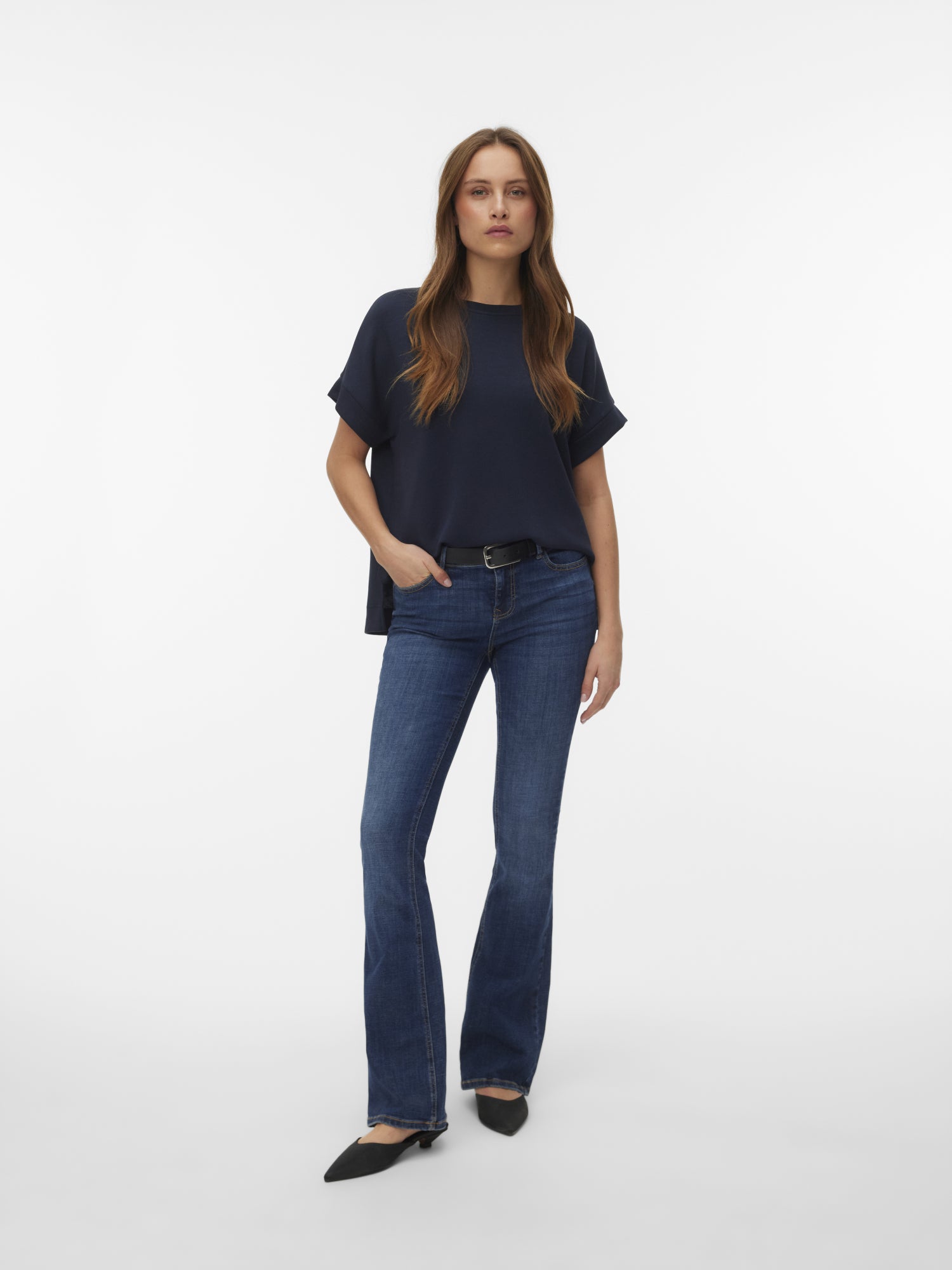 Vero Moda T-Shirts  dunkelblau