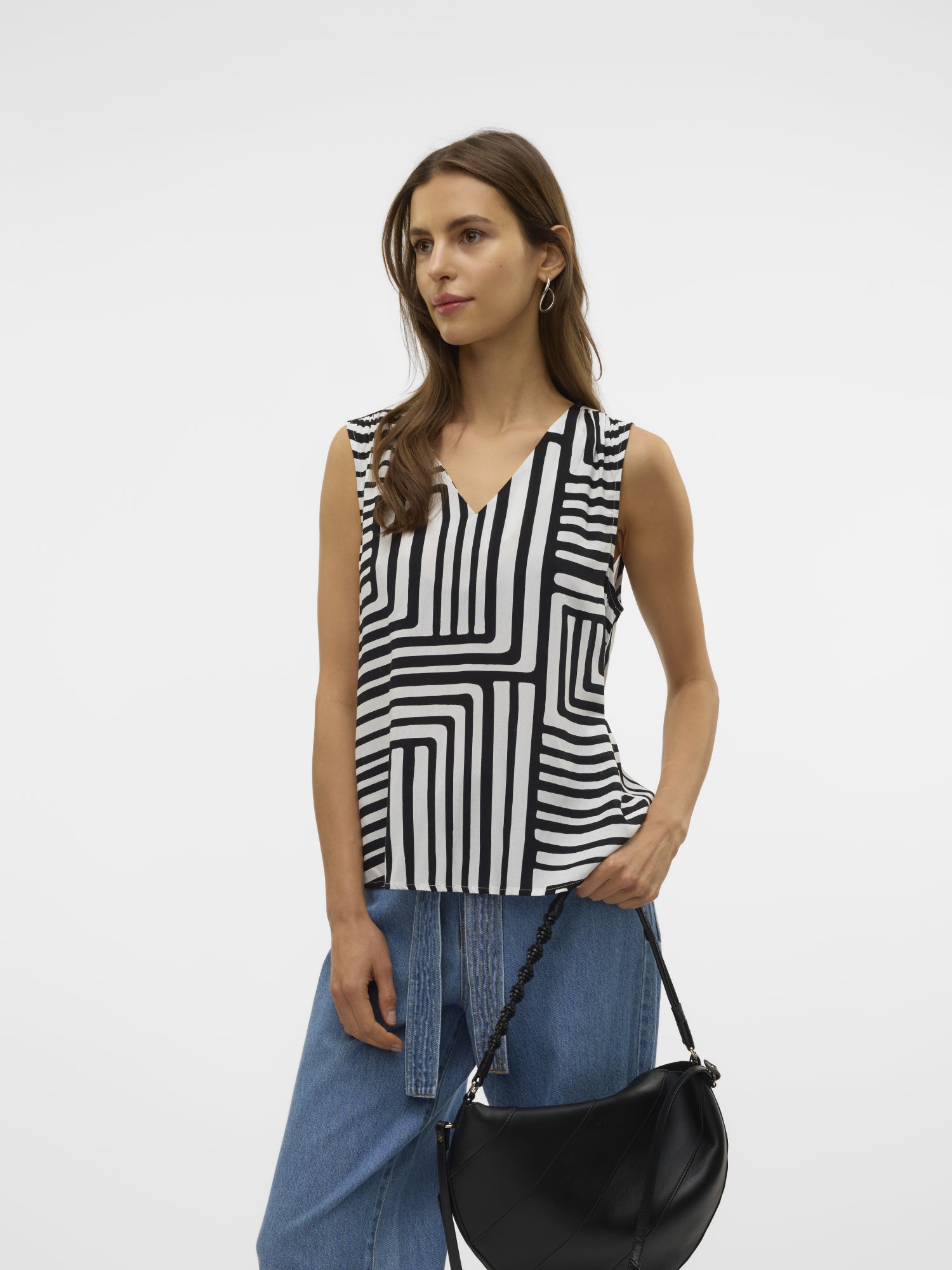 Vero Moda Blusen  schwarz