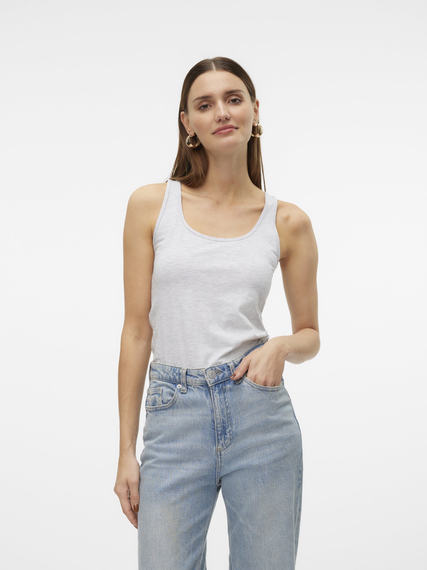 Vero Moda Tops  hellgrau