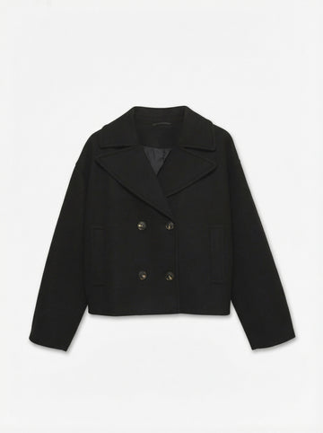 VINCELINE Kurze Jacke mit Reverskragen