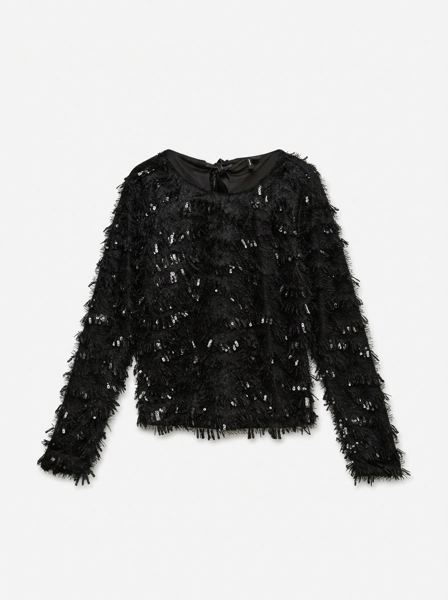 Vero Moda Langarmshirts  schwarz