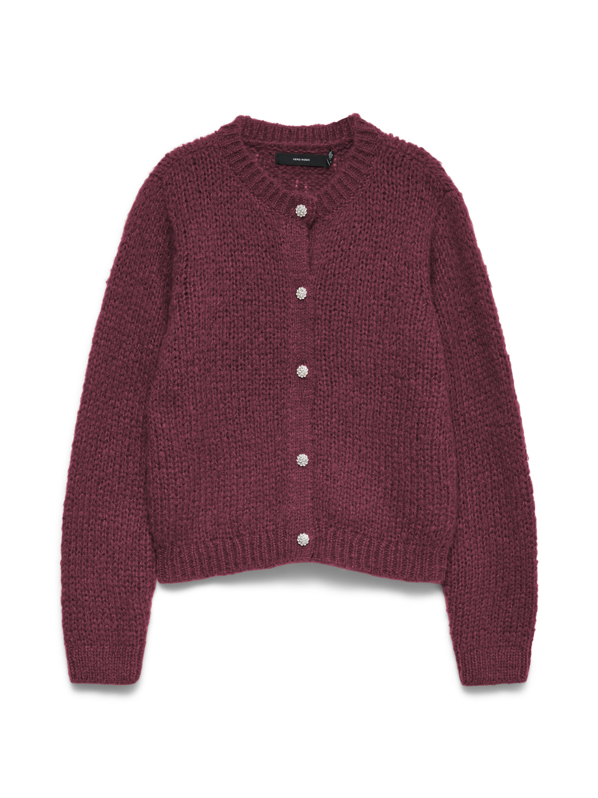 Vero Moda Strickjacken  bordeaux