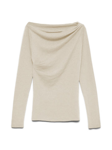 VMSOFINE Pullover mit  Drapier-Detail