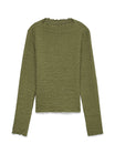 Vero Moda Langarmshirts  grün
