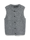 Vero Moda Pullunder  dunkelgrau