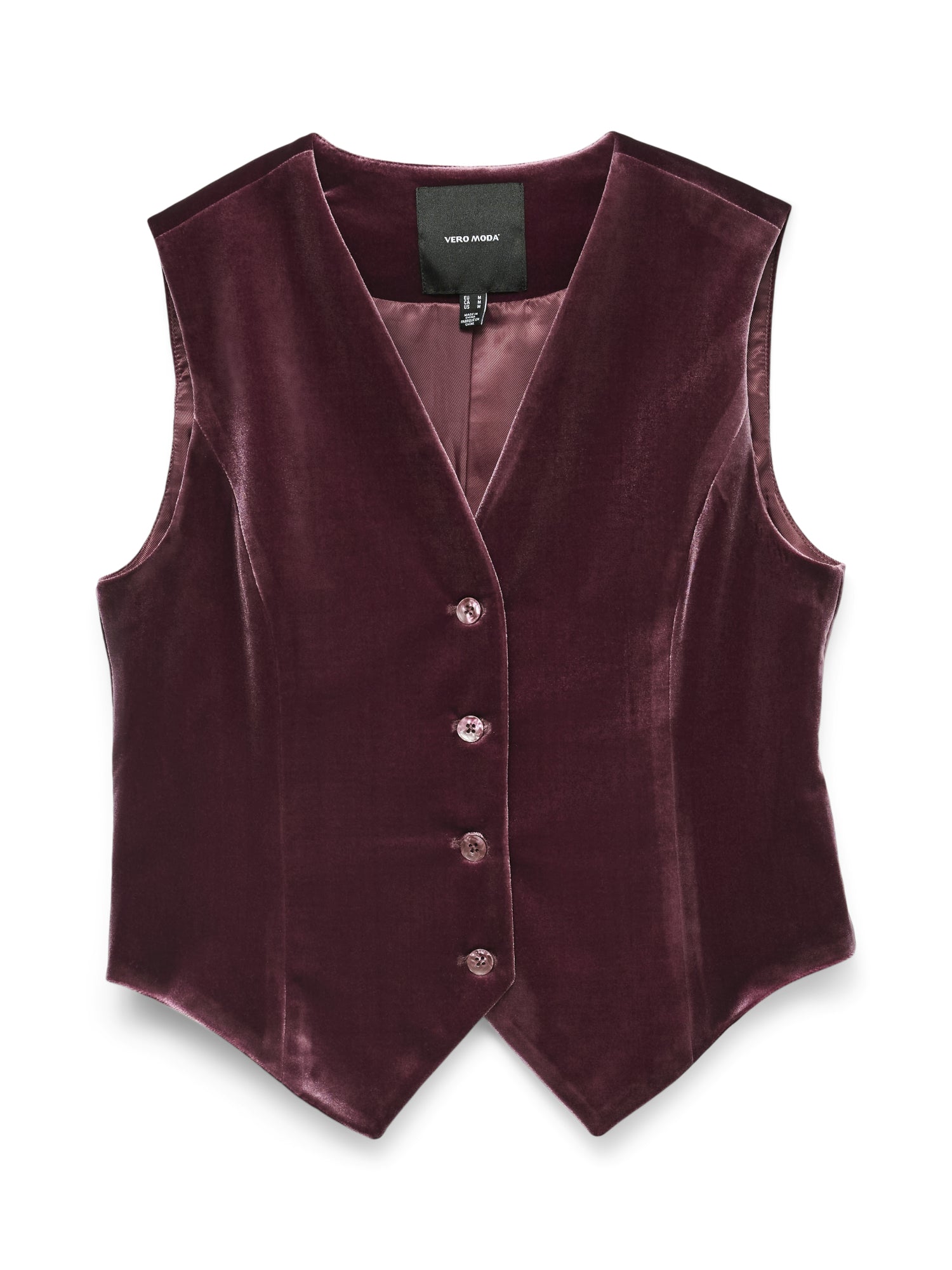 Vero Moda Westen  dunkelrot