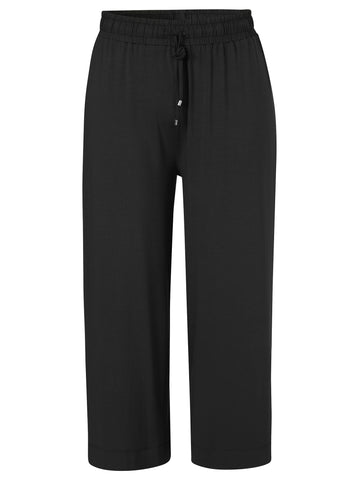 7/8 Wide Leg Jersey-Schlupfhose