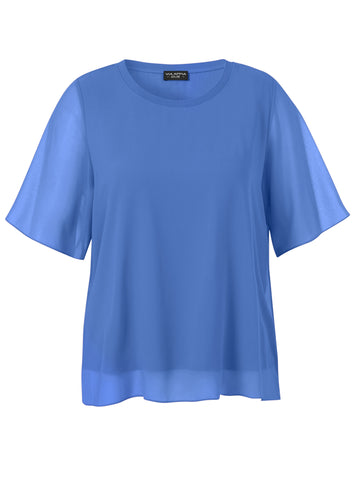 Bluse Rundhals