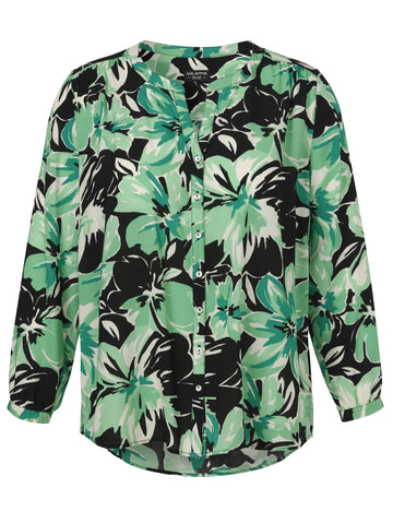 Bluse mit V-Ausschnitt