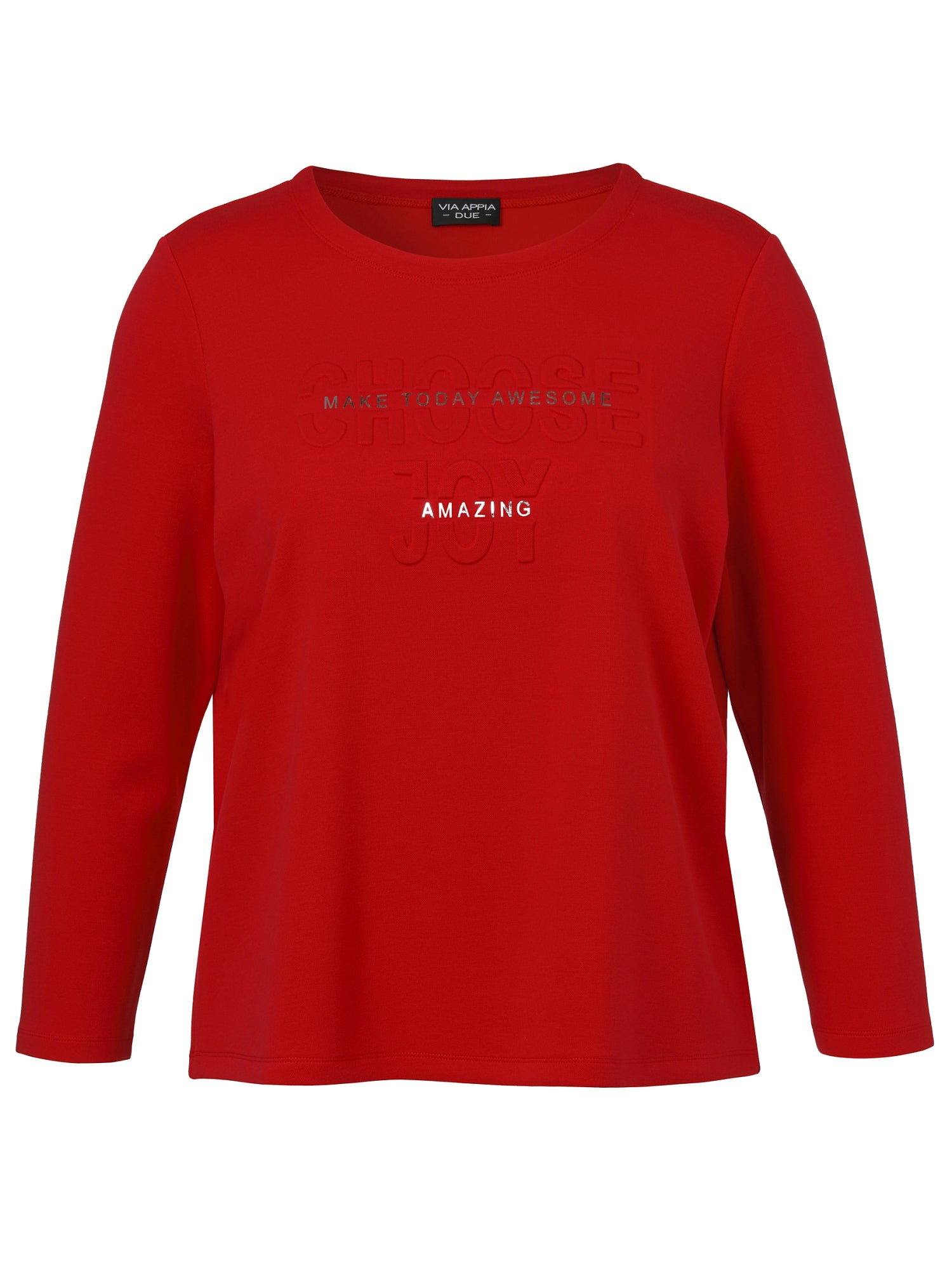 Via Appia Due Sweatshirts  rot