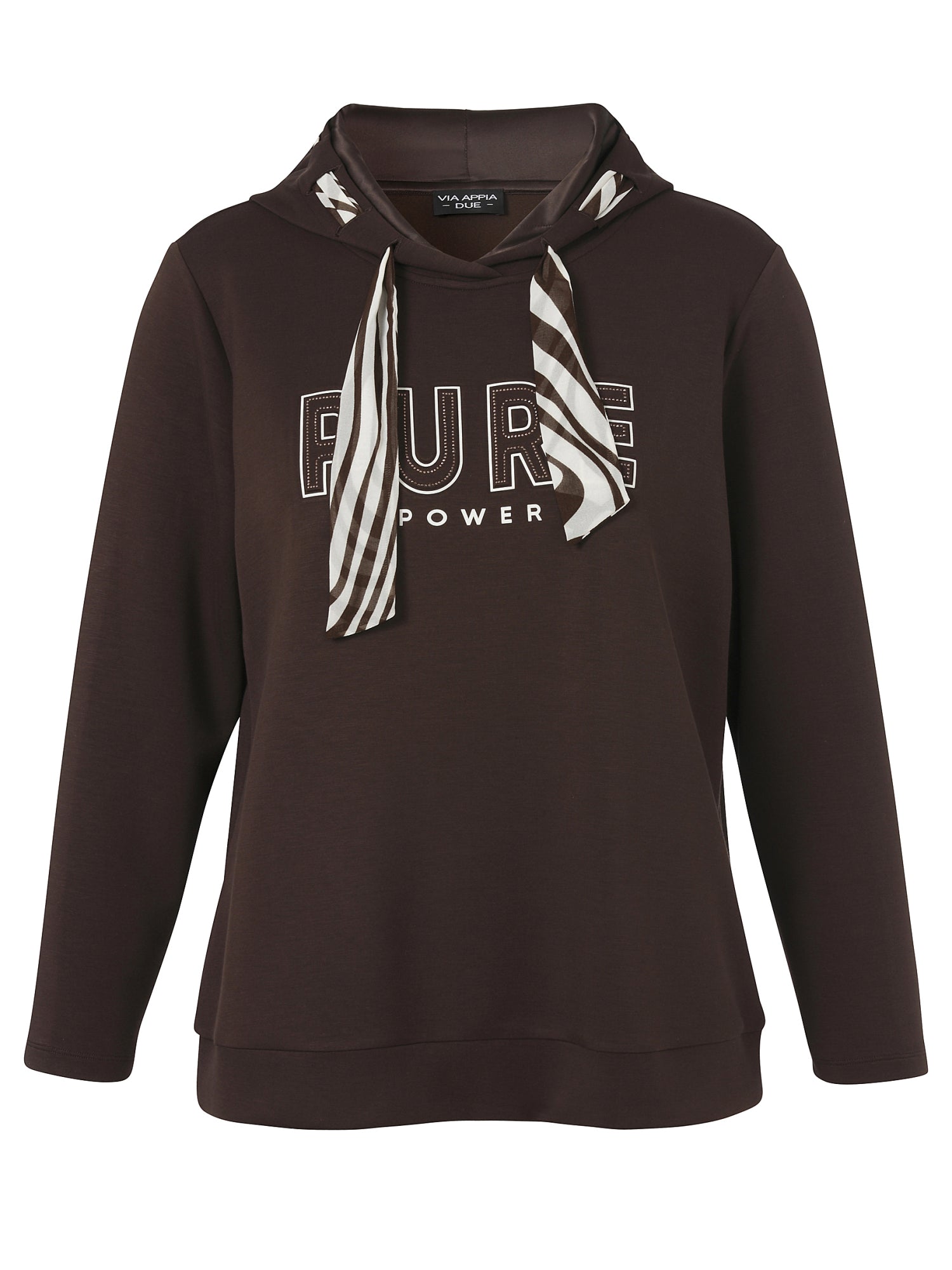 Via Appia Due Hoodies  braun