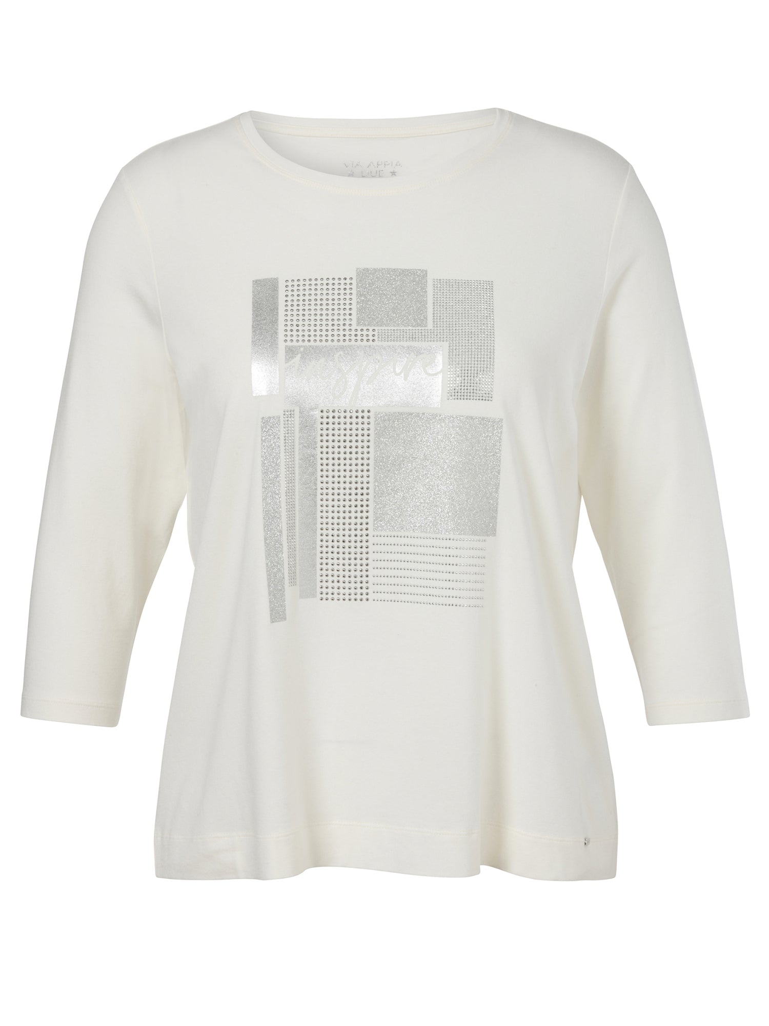 Via Appia Due 3/4-Shirts  creme
