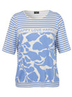 Via Appia Due T-Shirts  hellblau