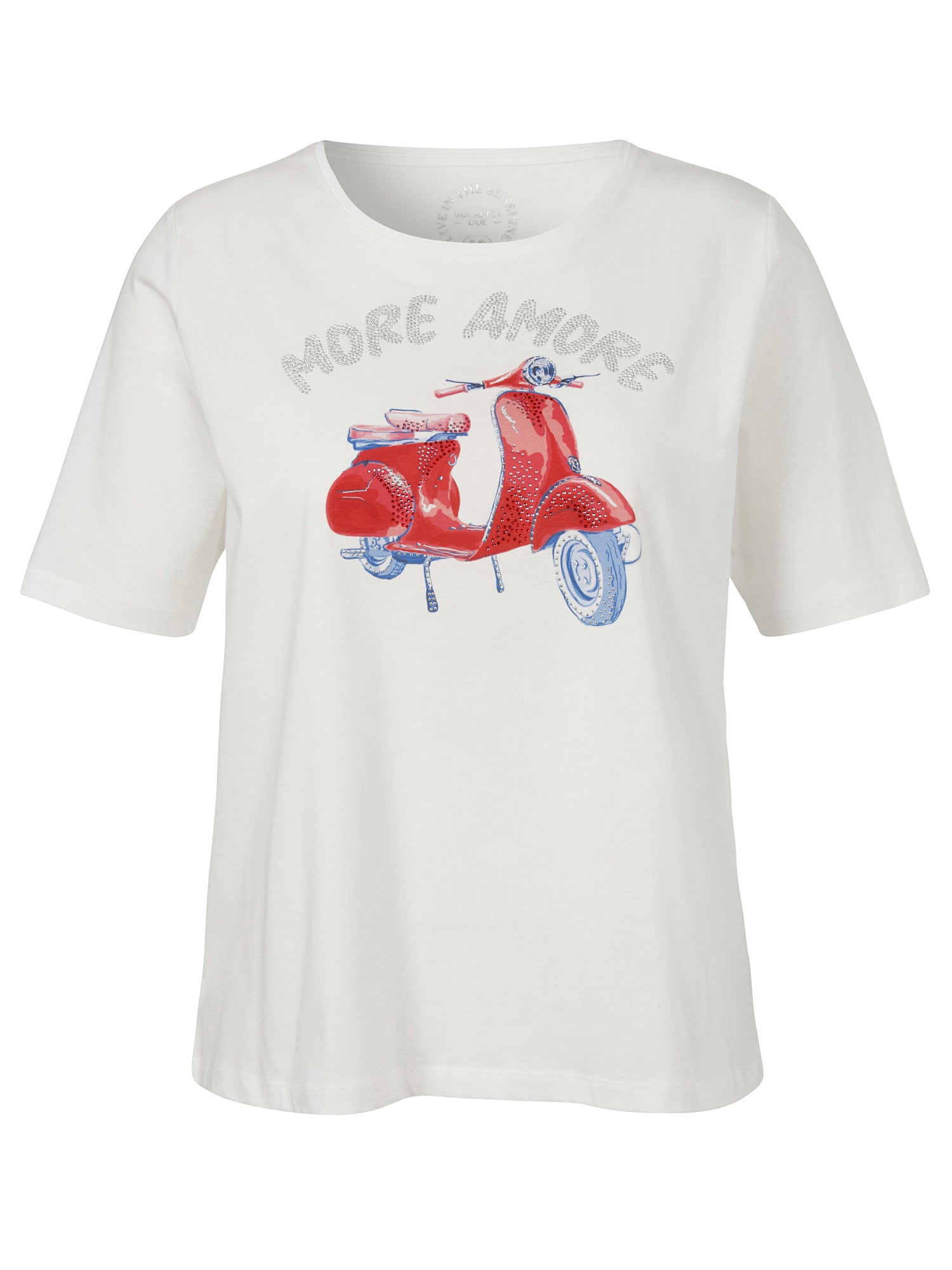 Via Appia Due T-Shirts  weiß