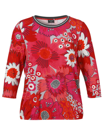 T-Shirt mit 3/4-Arm