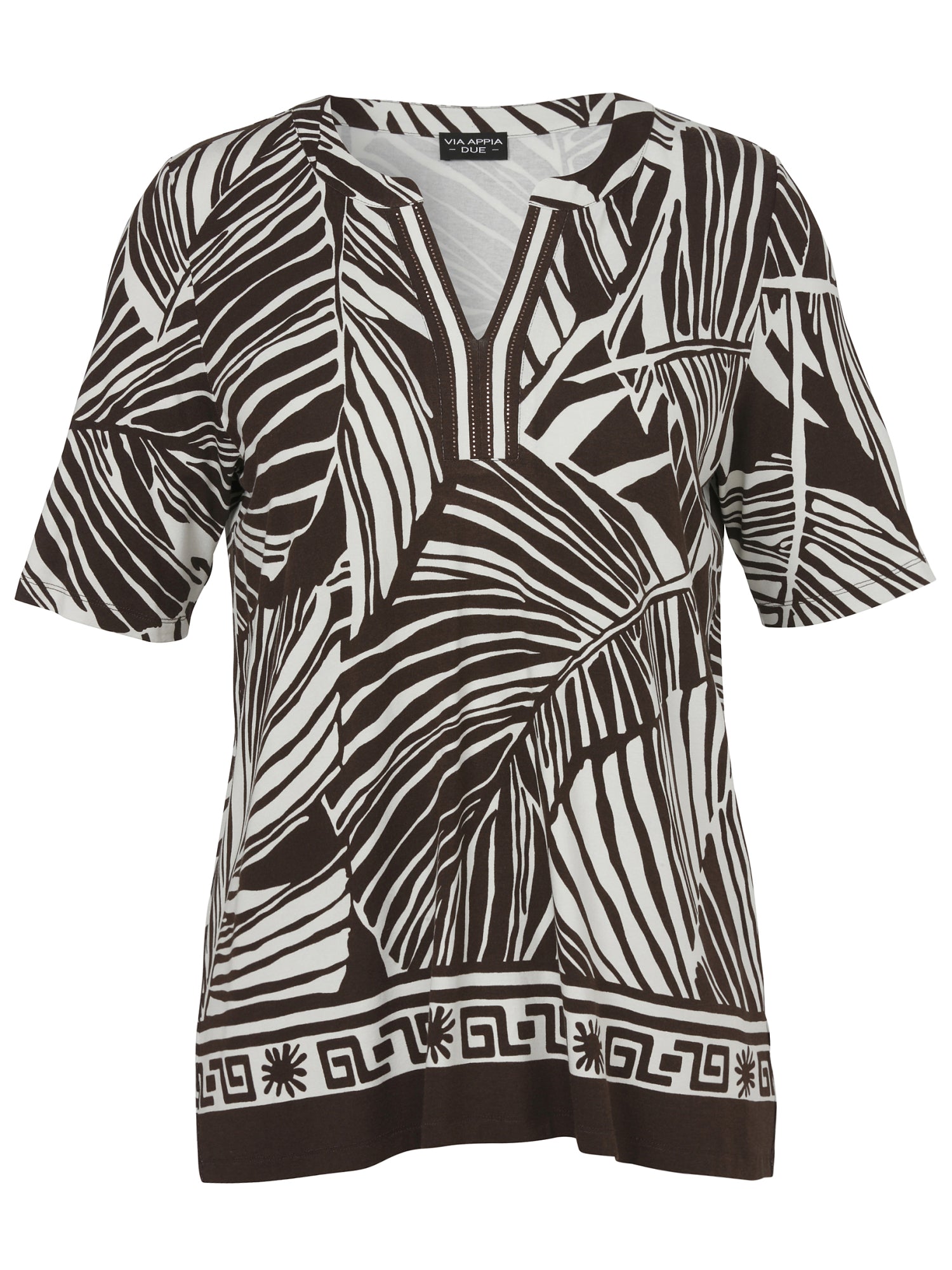 Via Appia Due T-Shirts  braun