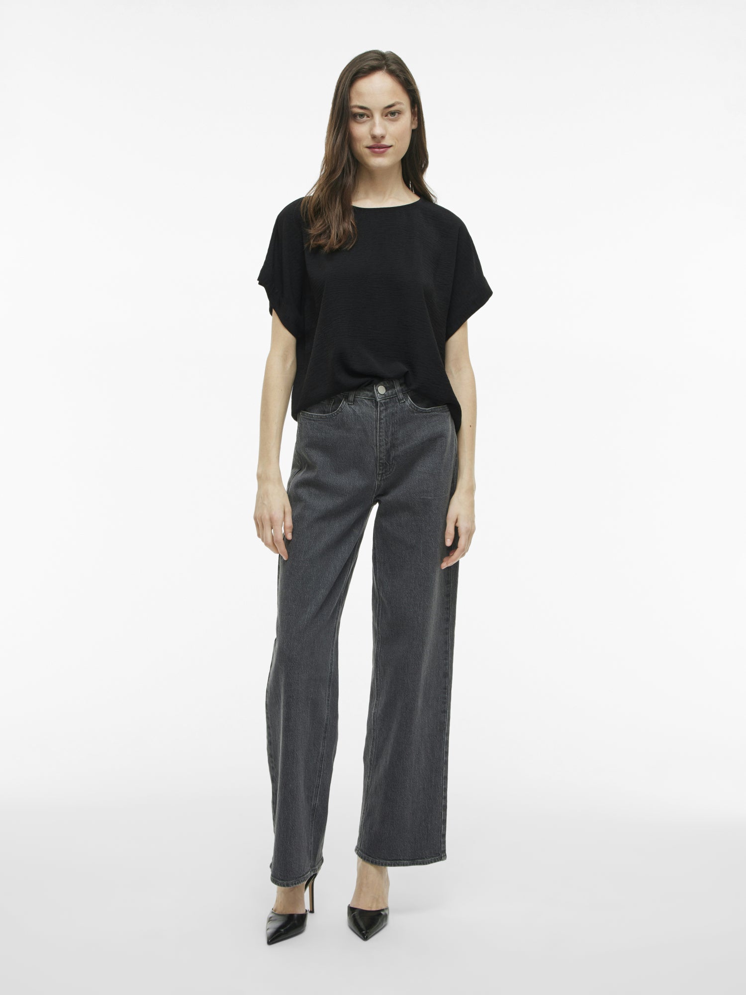 Vila T-Shirts  schwarz