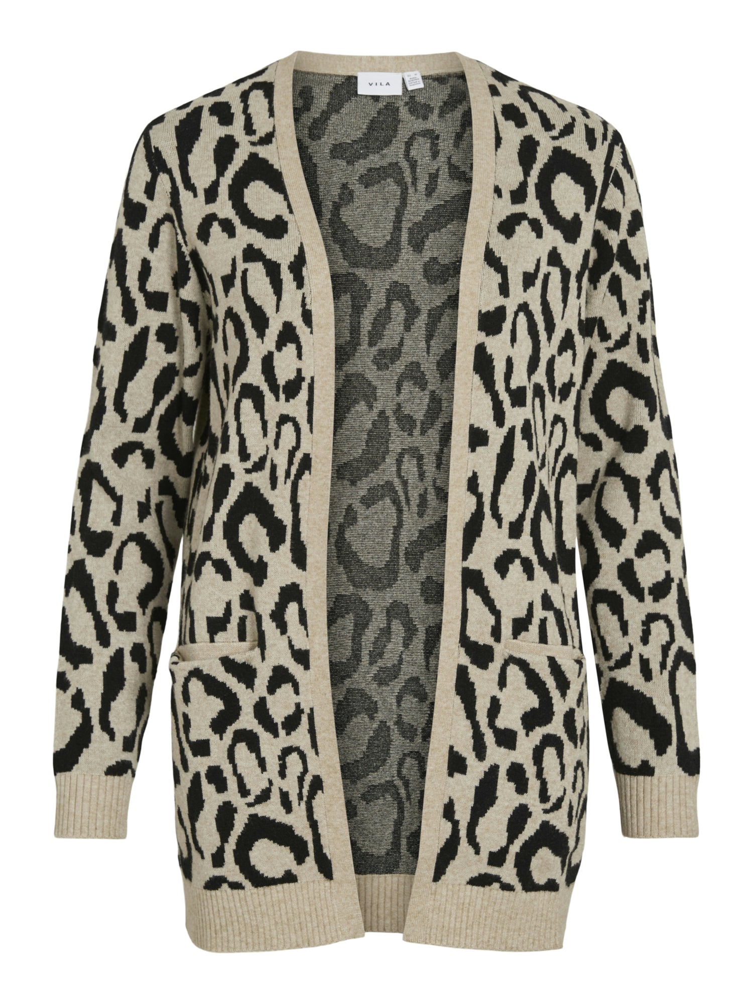 Vila Strickjacken  beige