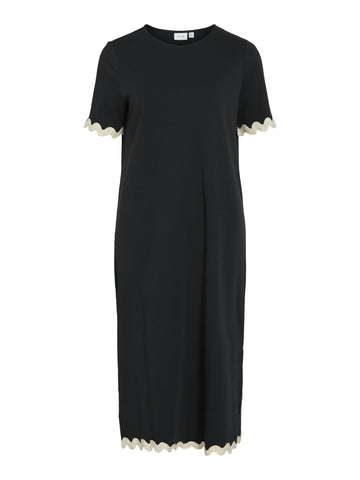 Midikleid mit kurzen Ärmeln