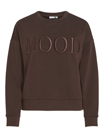 VIREFLECT MOOD Sweatshirt mit Frontprint