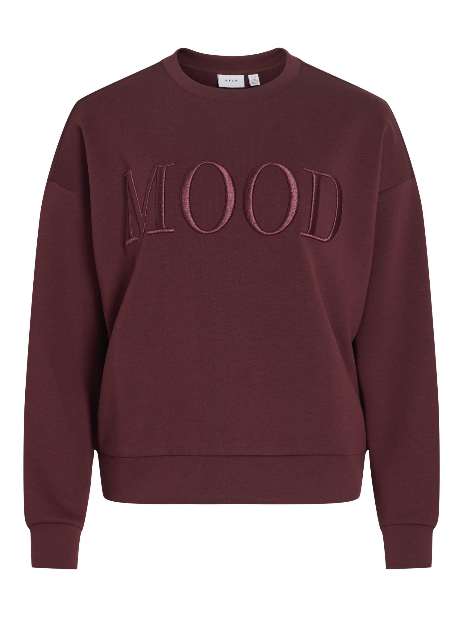 Vila Sweatshirts  weinrot