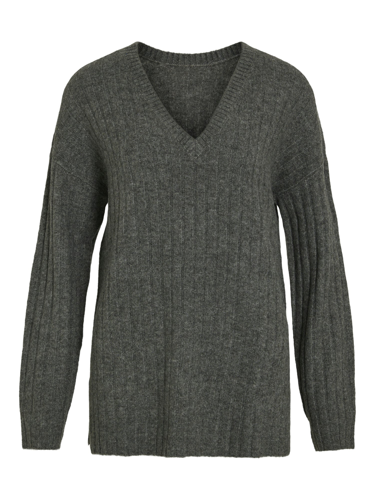 Vila Pullover  grau