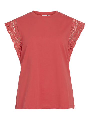 Shirt mit Spitze