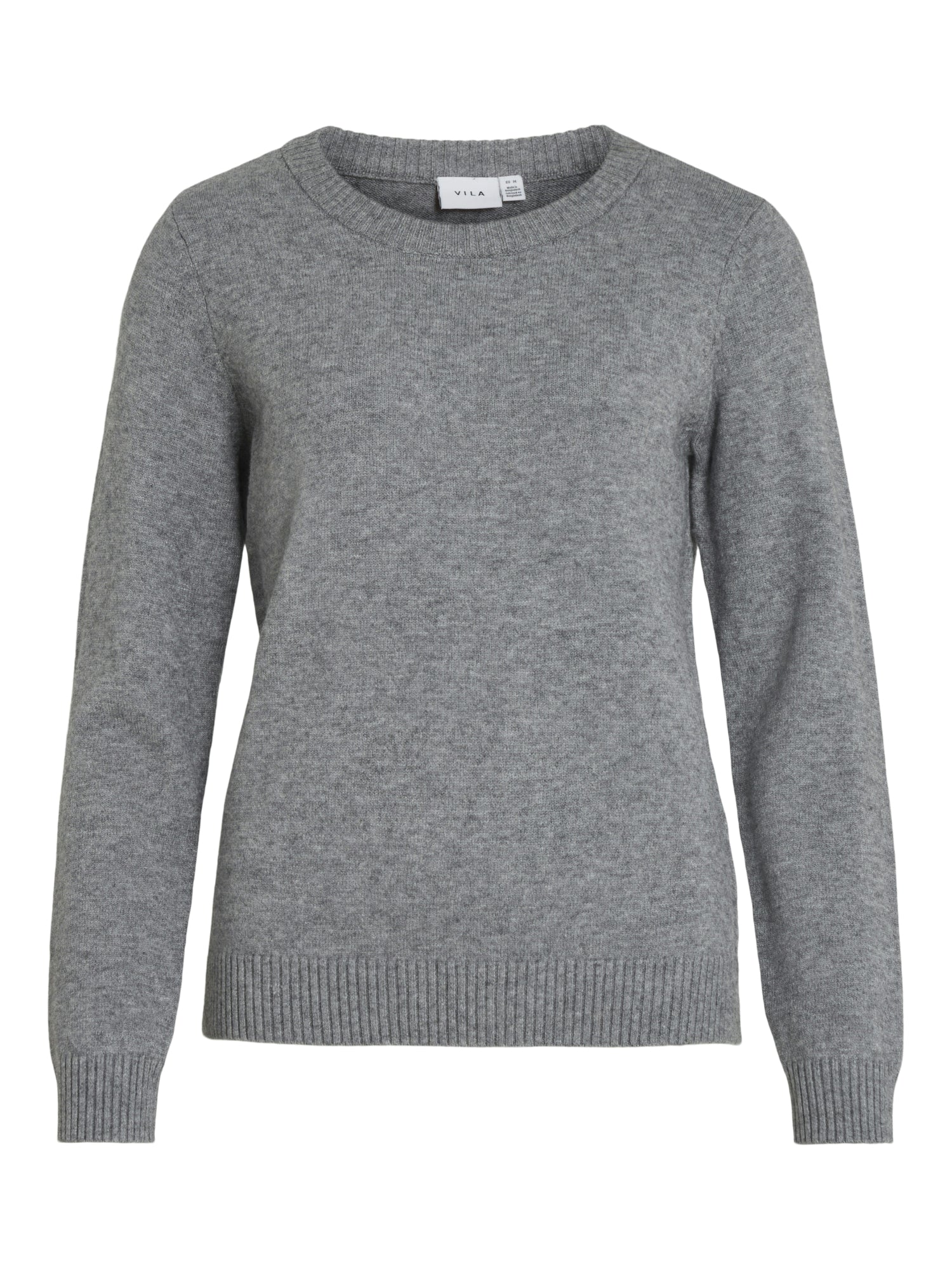 Vila Pullover  grau