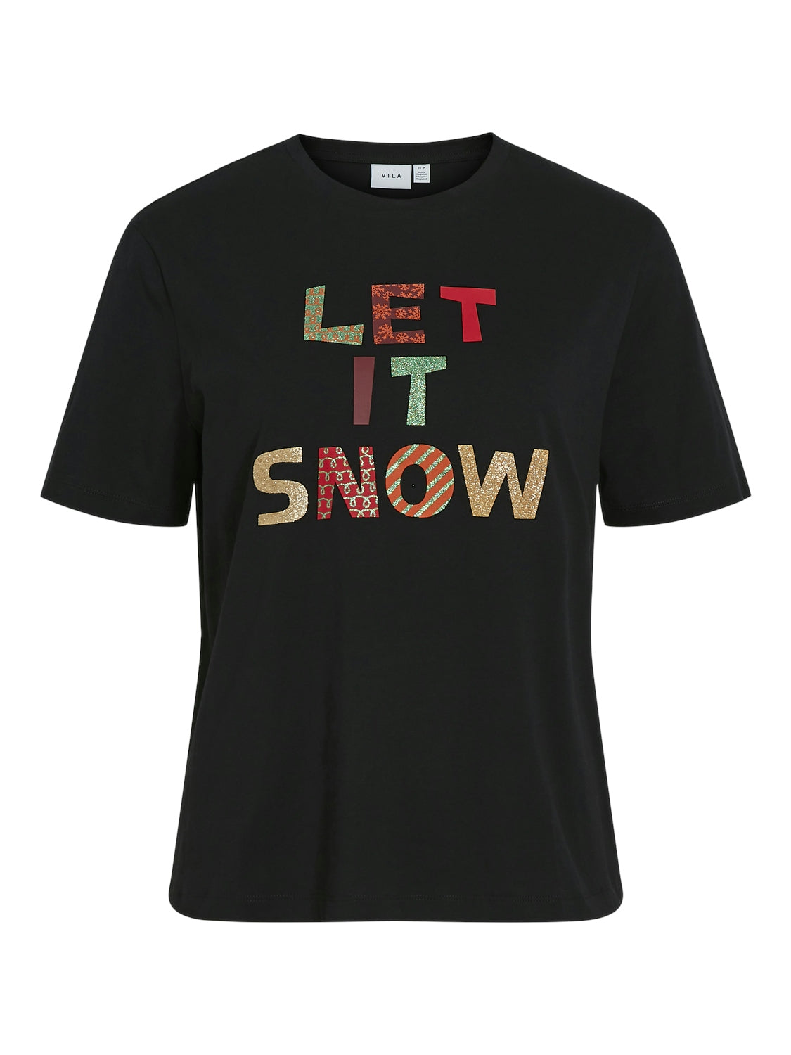 Vila T-Shirts  schwarz