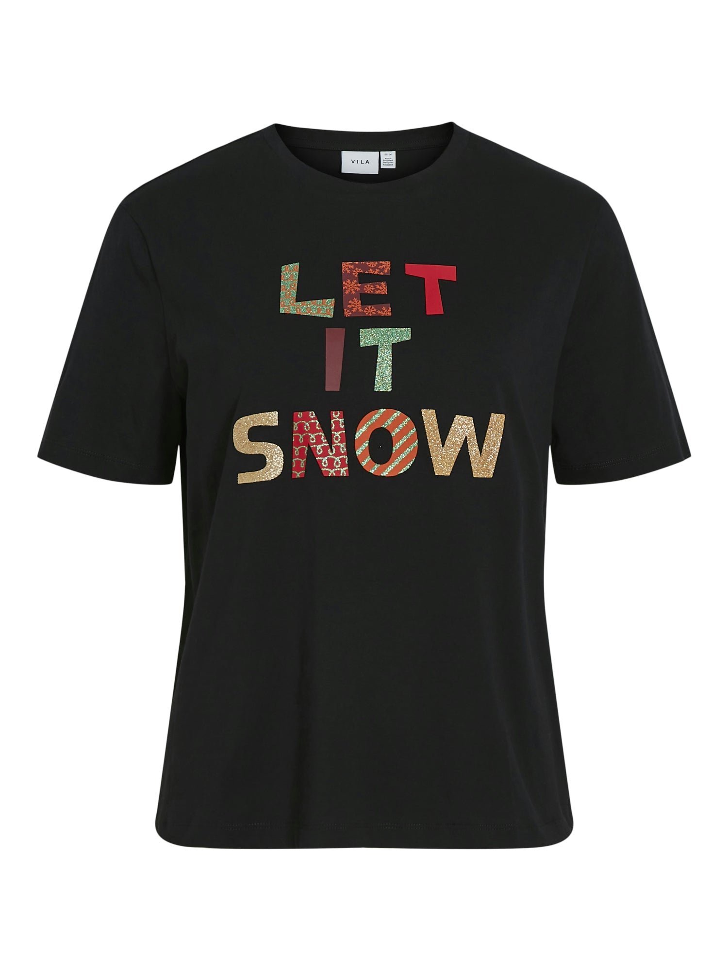Vila T-Shirts  schwarz